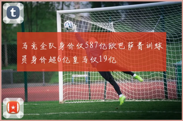 马竞全队身价仅587亿欧巴萨青训球员身价超6亿皇马仅19亿
